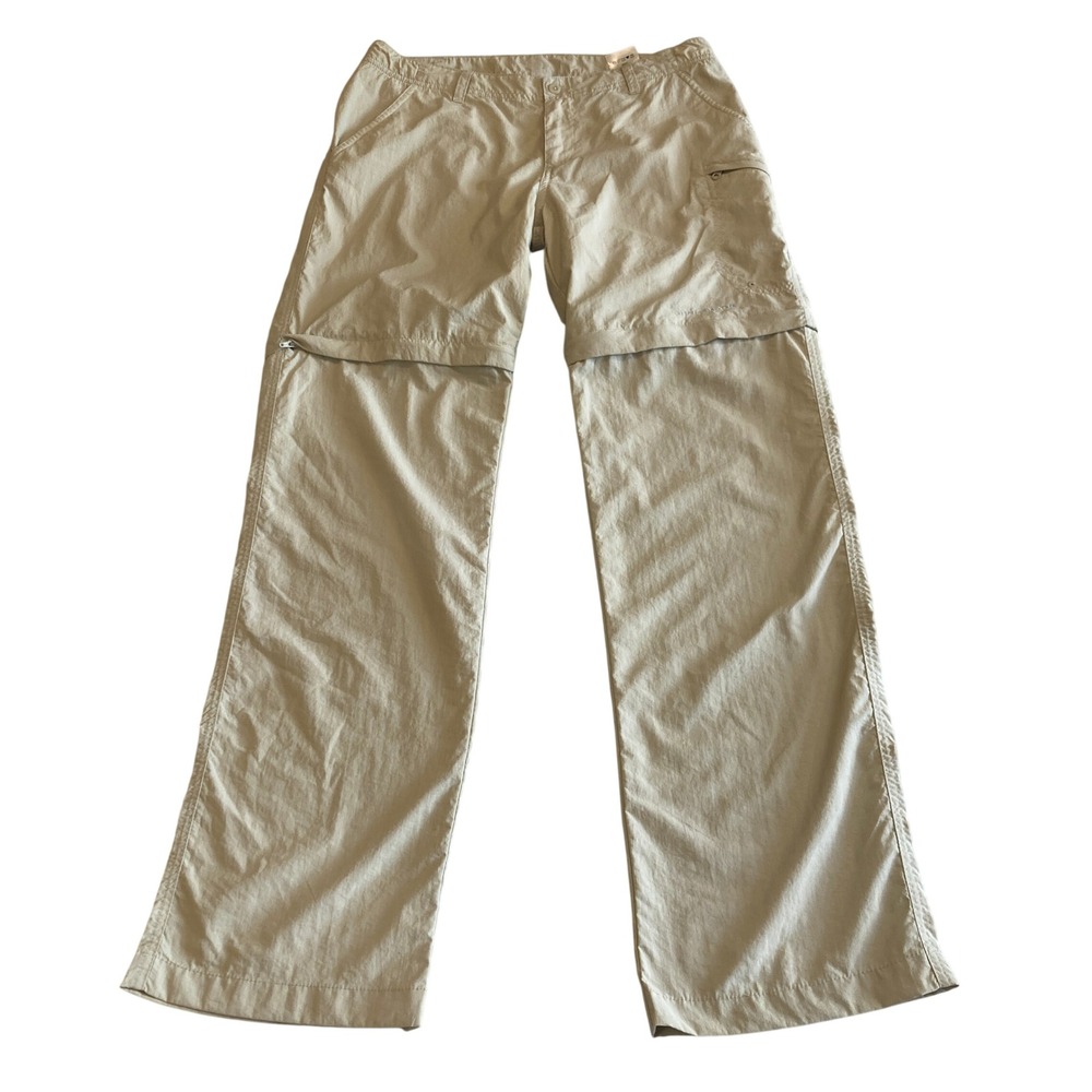 Columbia Convertible Pants Men S 30x31 Silver Ridge Hiking Tan Khaki Nylon